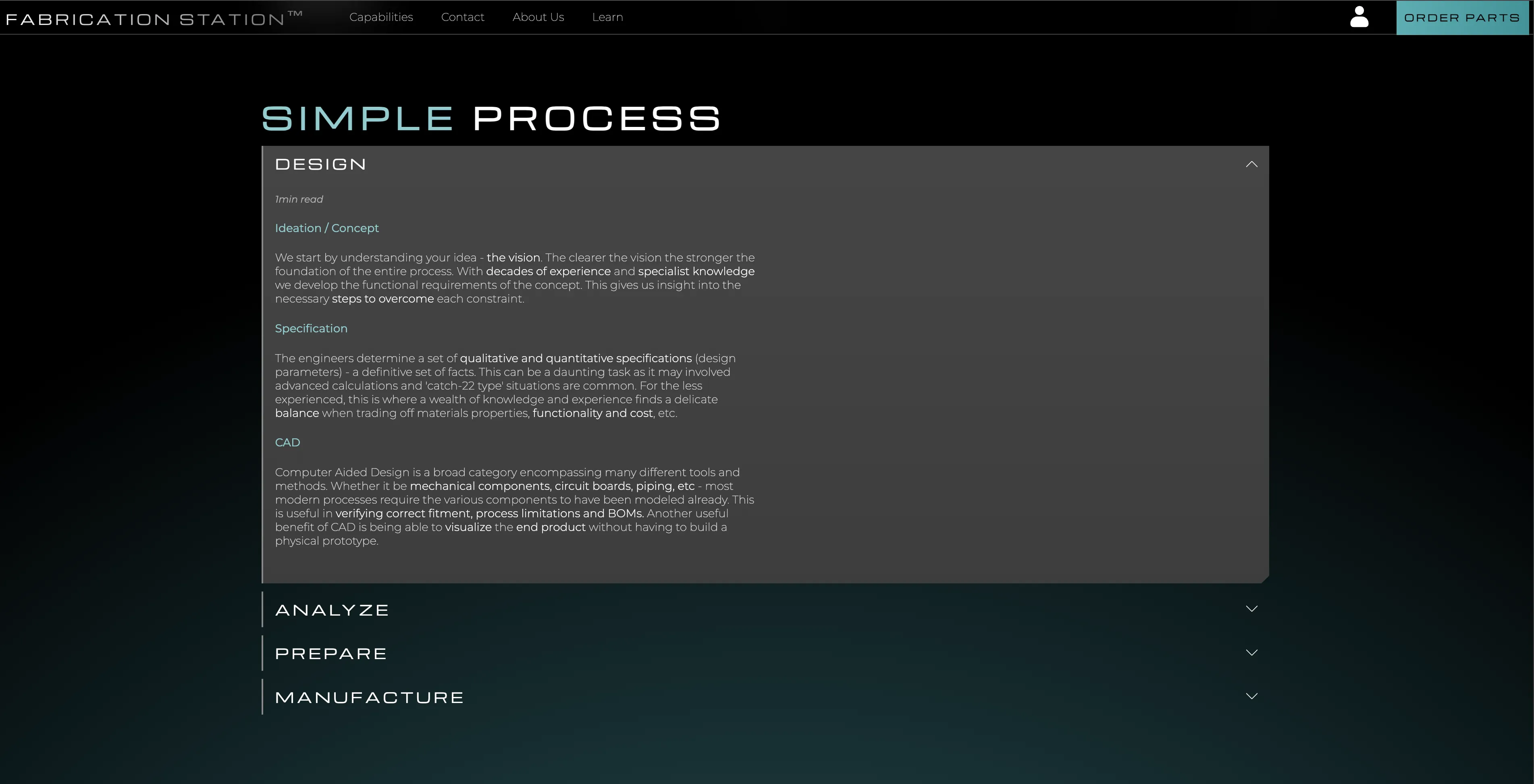 FabricationStation's New Website